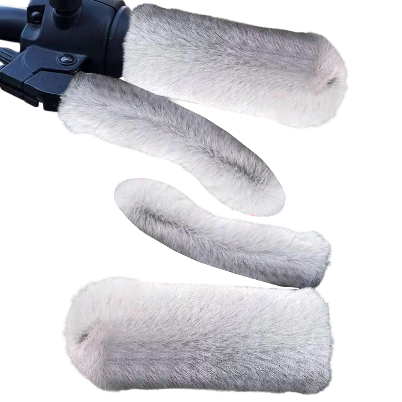 Hand Warmer Electric - Motorcycle Grips Warm Plush Hand Warmers