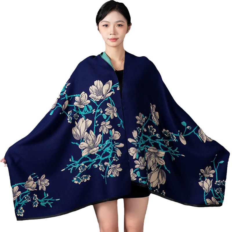 Women Winter Shawl Cashmere Sc - Cashmere Pashmina Wrap 评论和价格