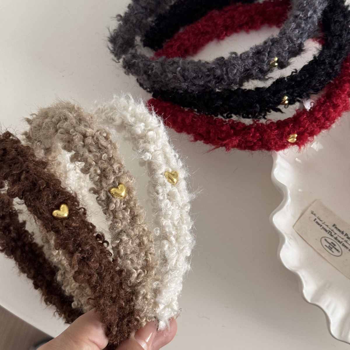 Winter Fleece Plush Headbands  - Winter Headband Fleece 评论和价格