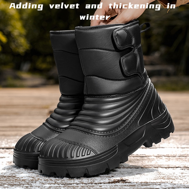 New men's winter snow boots th - Waterproof Winter Boot 评论和价格