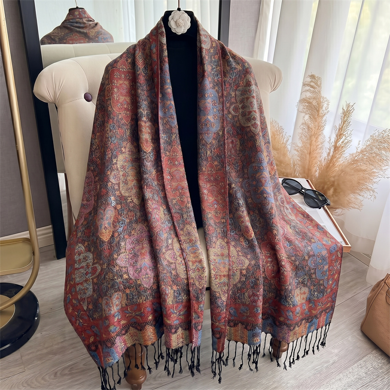 New Luxury Women Autumn and Wi - Cashmere Pashmina Wrap 评论和价格