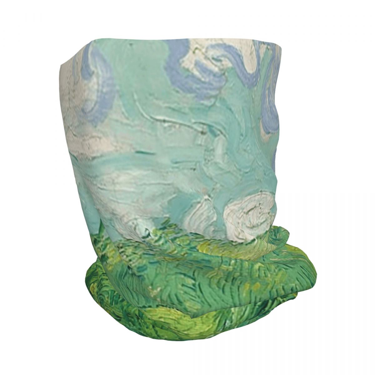 Green Wheat Fields, Auvers, Vi - Knit Beanie Hat Warm 评论和价格