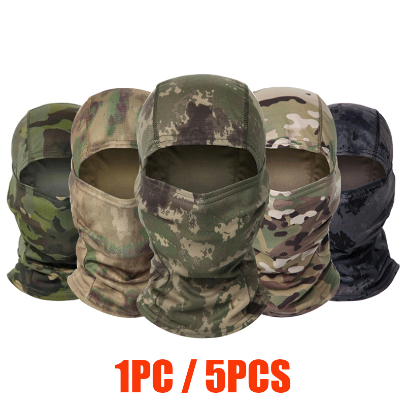 1pc/5pcs Stretchy Breathable B - Balaclava Ski Mask 评论和价格