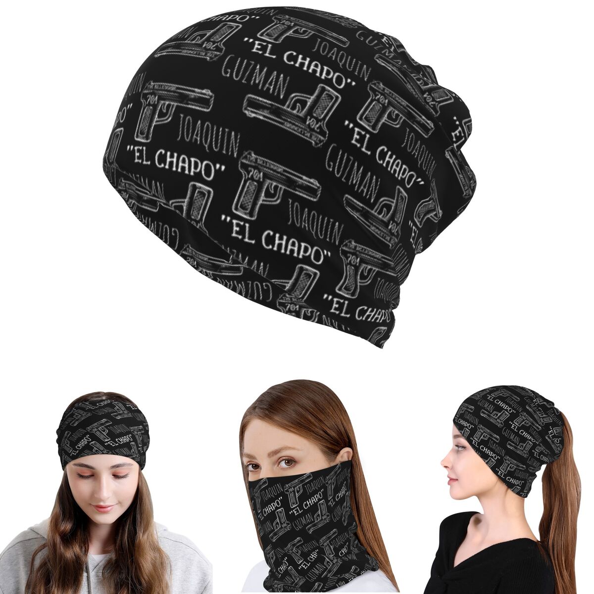 Joaquin El Chapo Guzman Narcos - Knit Beanie Hat Warm 评论和价格